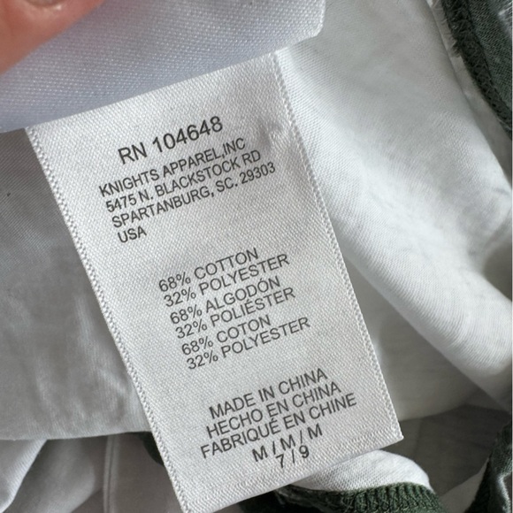 NWOT! Minnesota WILD Green and White Hockey Raglan Tee - Picture 5 of 6